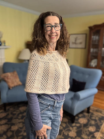 Lux Eyelet Poncho