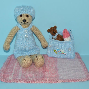 Tessa Teddy With Bed Time Outfit
