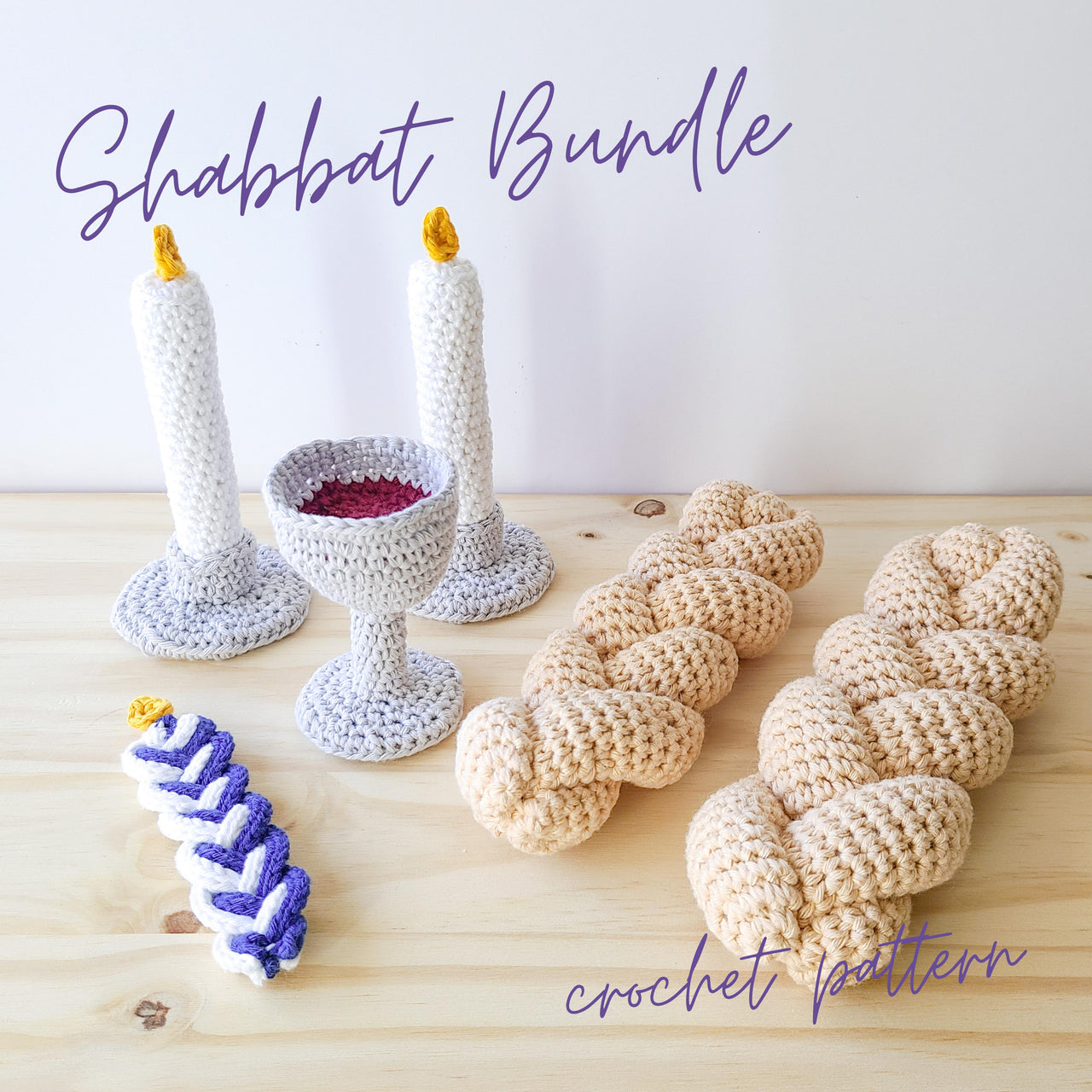 Shabbat Crochet Pattern Bundle