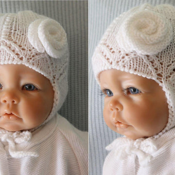 Baby Hat Rose