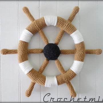 004-Helm boat wall deco