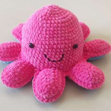 Reversible mood octopus not sew