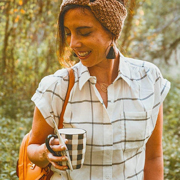 Tunisian Honeycomb Earwarmer Headband
