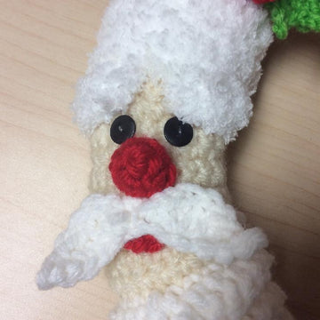 Santa Wreath