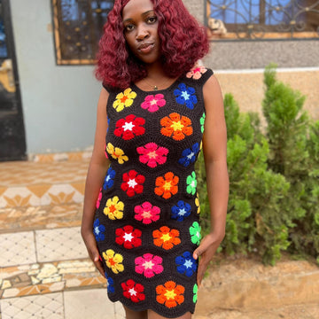 Elsie Petal Radiance Dress Crochet Pattern