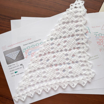 Crochet Bandana / Shawl #93