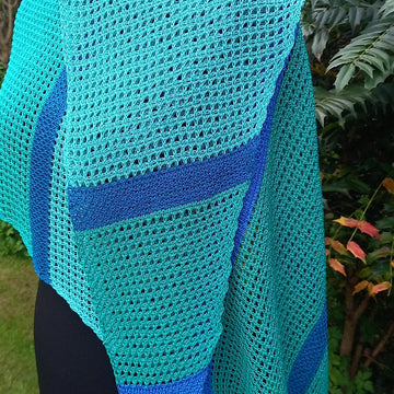 Emerald Drift Shawl