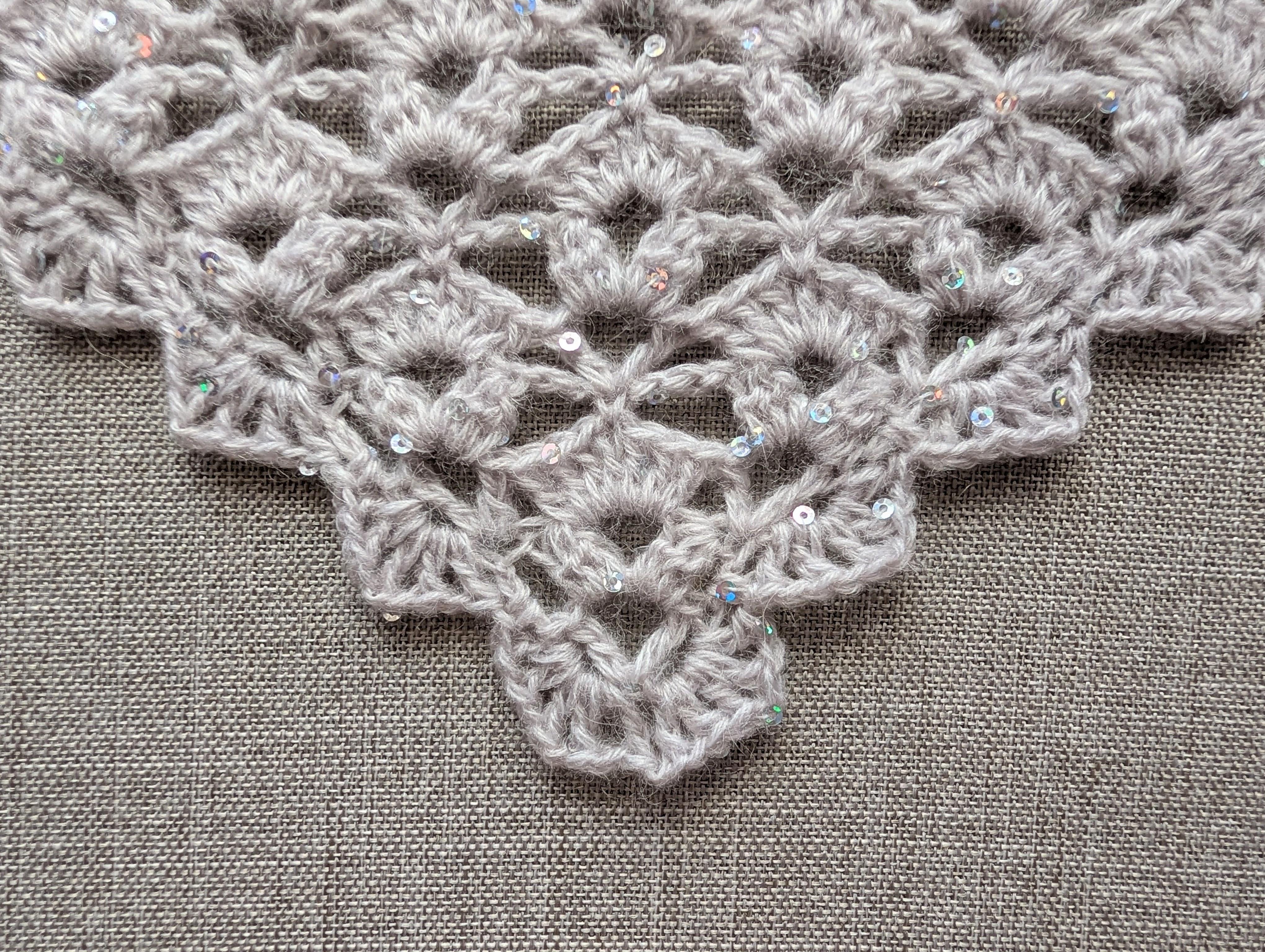 Crochet Baktus/Shawl #102