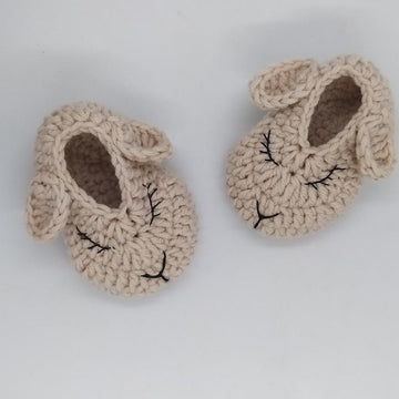 Lamb Baby Booties