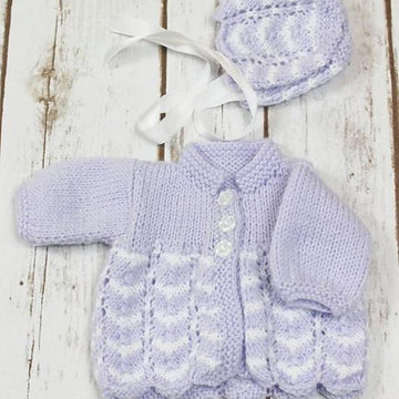 Waves Matinee Knitting Pattern #75