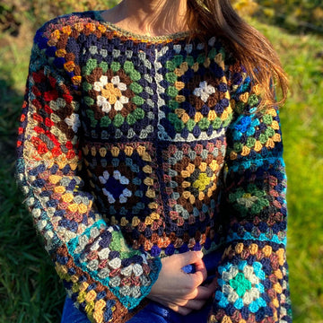 GRANNY SQUARES Sweater