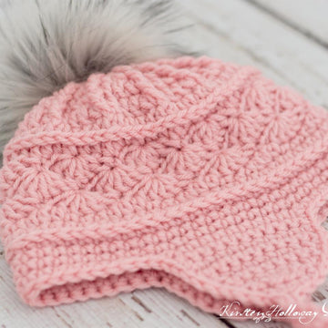 La Vie en Rose Earflap Hat