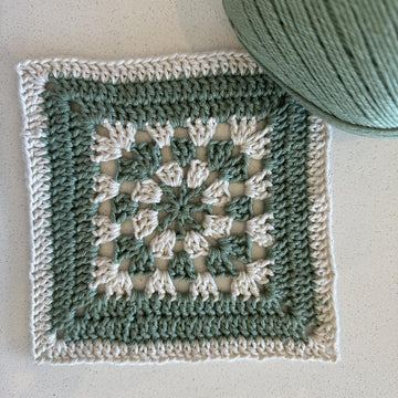 Moss and Mist Granny Square