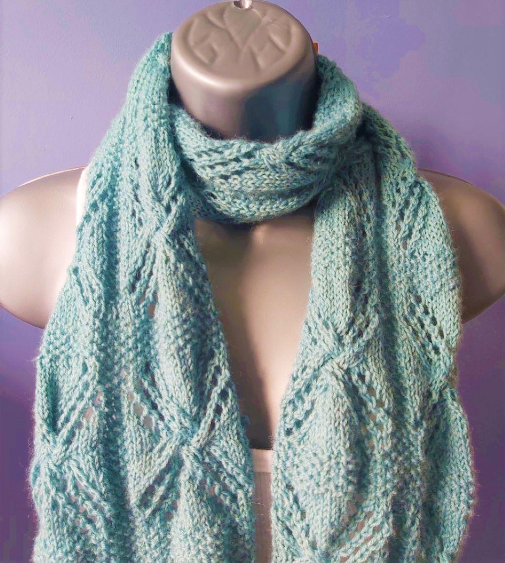 X Panel Scarf