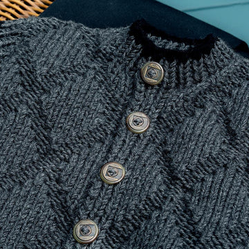 Hebden Gilet Jacket Knitting Pattern