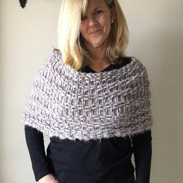 Ponchos and Shawls eBook - 5 loom knit patterns