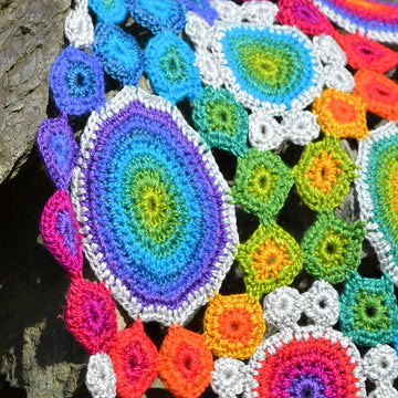 Windmills Crochet Blanket