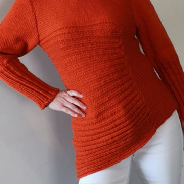 Stylish Asymmetrical Sweater