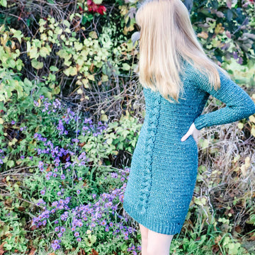 Coconut Macaroon Sweater Dress
