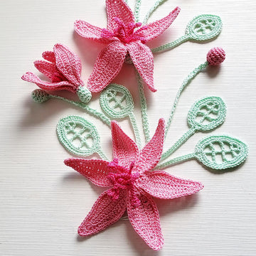 Lily flower bouquet
