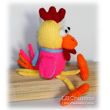 Rooster Knitting Pattern