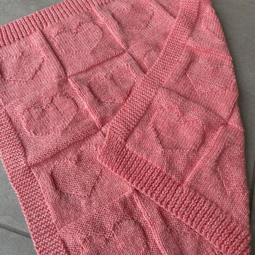 Duplicate Heart Blanket
