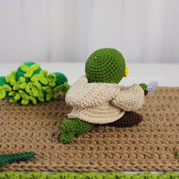 Tonberry Crochet Pattern – Chibi Hooded Creature Amigurumi (PDF)
