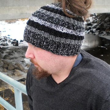 Unisex Bun Beanie