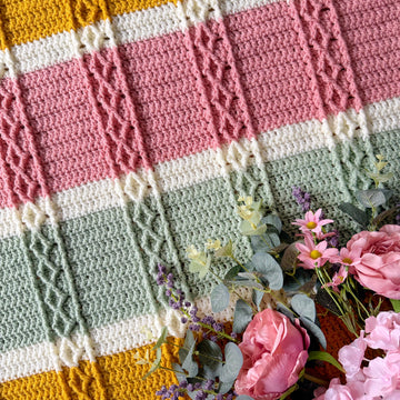 Diamond Trellis Blanket