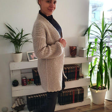 Crochet simple cardigan