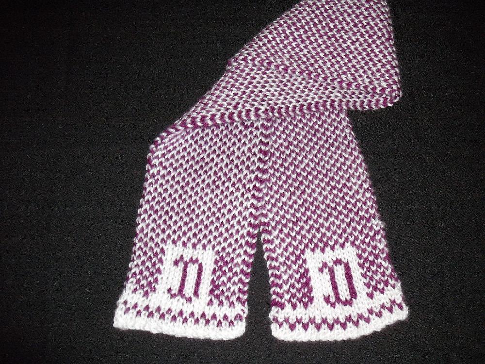 "D" Anything Scarf