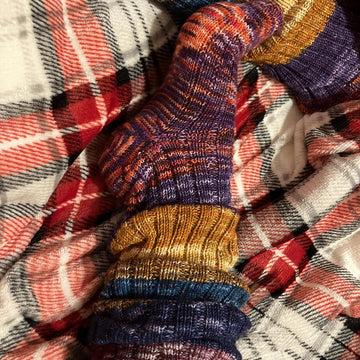 Reading Nook Cozy Advent Socks