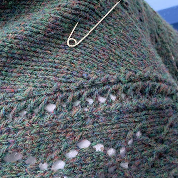 There and back again shawl