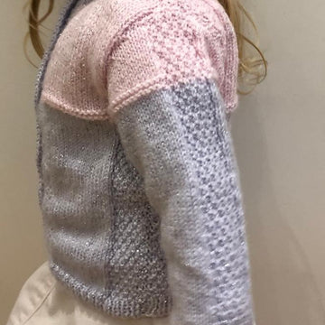 Girls Colour Block Cardigan