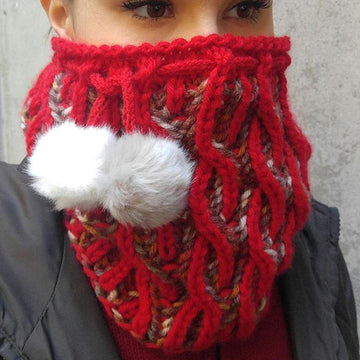 Bulky brioche braids
