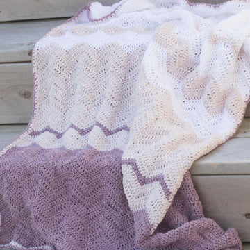 Color Block Baby Blanket