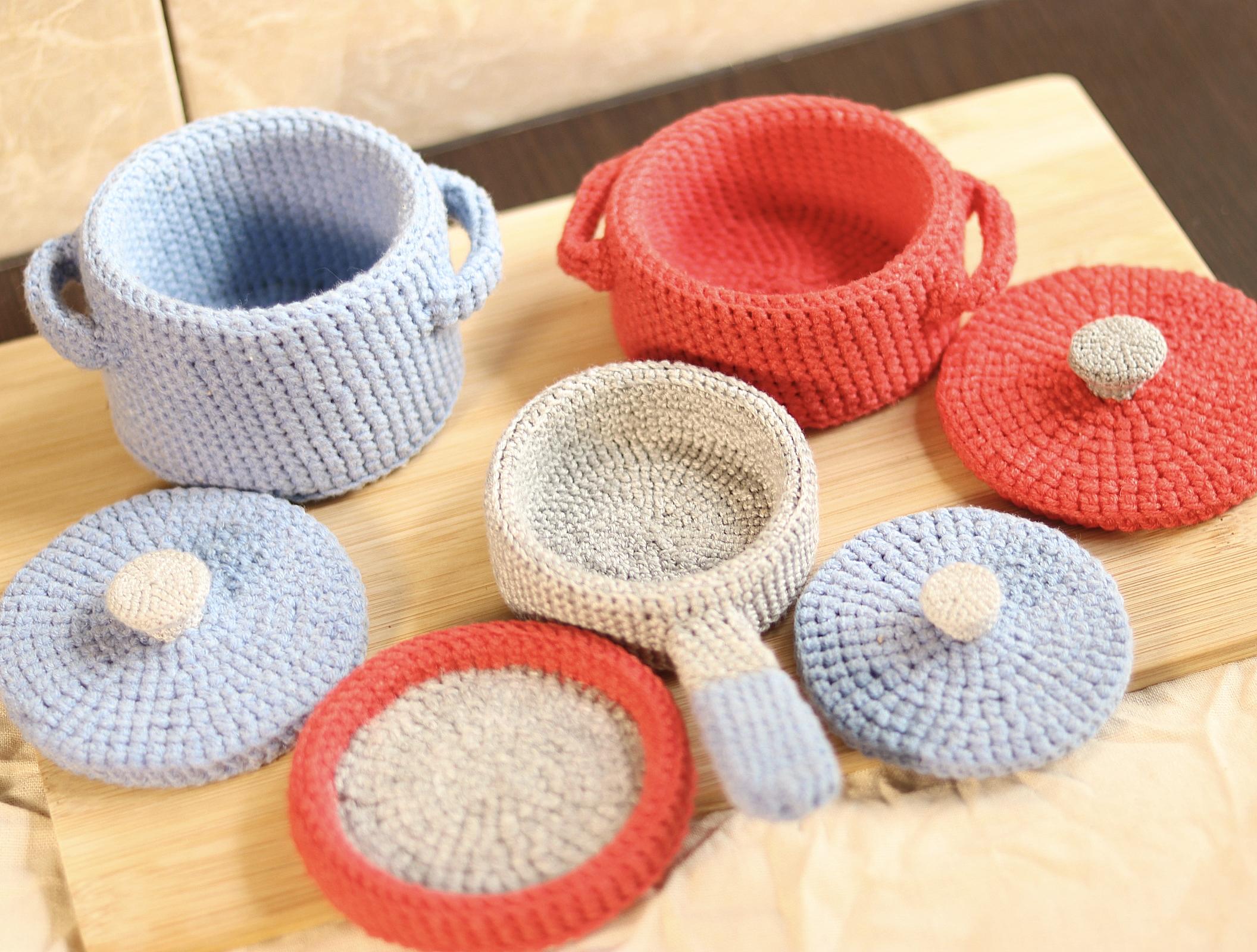 Crochet Stove and Kitchen Set | Play Kitchen Pattern