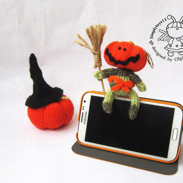 Keychain Pumpkin with pumpkin