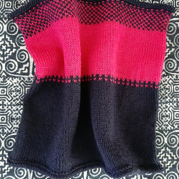 Super Easy Colorwork Cowl