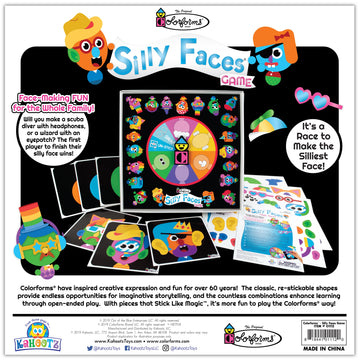 Patch Products Colorforms(R) Silly Faces Game - Silly Face