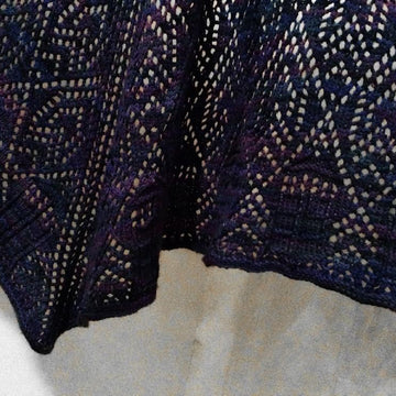 Trillixagon Shawl: Tardis Variation