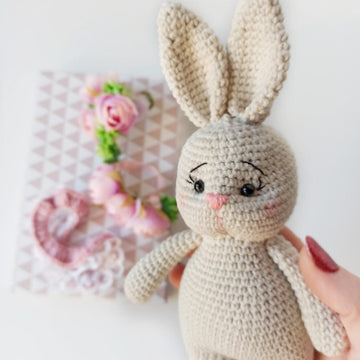 Amigurumi bunny toy