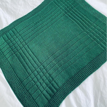 Crossed Corner Blanket