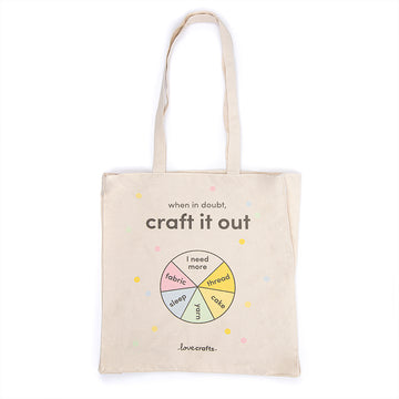 LoveCrafts Tote Bag