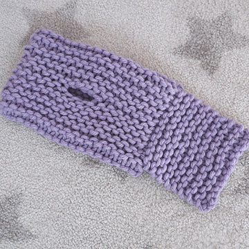Knitted Baby Wipe Cover