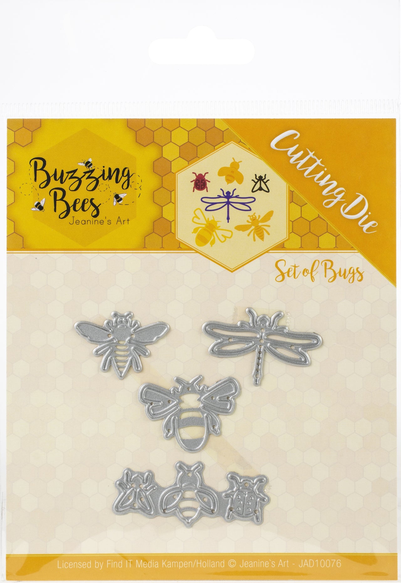 Find It Trading Jeanine's Art Die - Set Of Bugs, Buzzing Bees