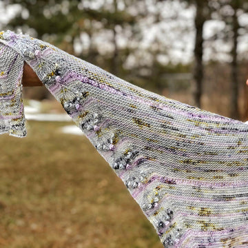 Frozen Wildflower Shawl