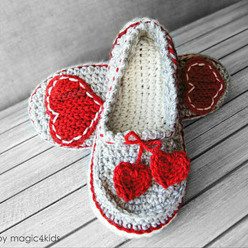 Valentine slippers