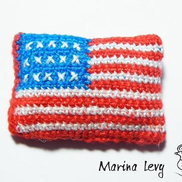 American Flag Keyholder