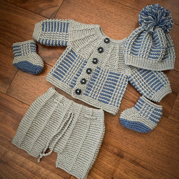 "Nathan" 4 piece set - Reborn doll sizes